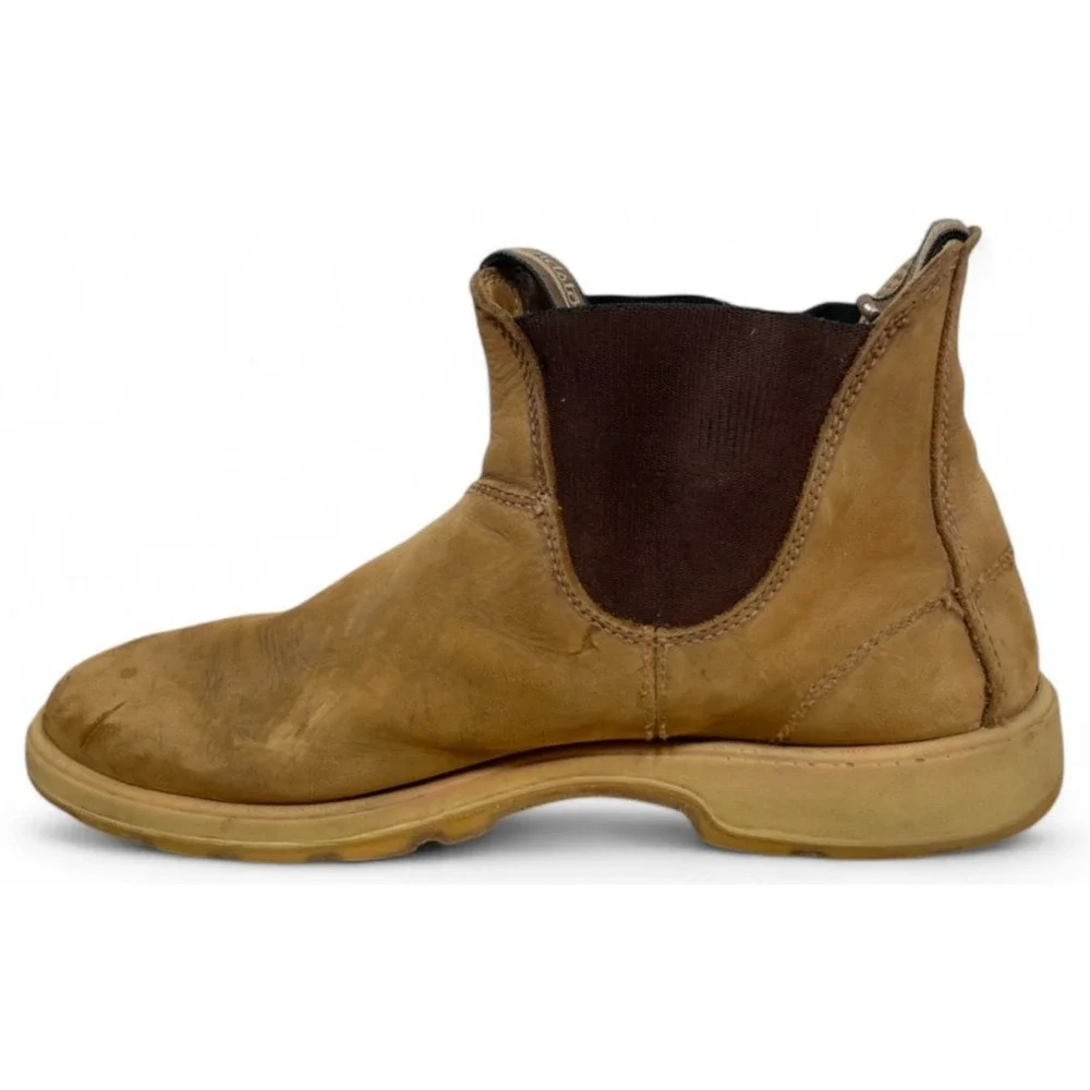 Blundstone 1320 Chelsea Boots Beige Tan Brown 11 Suede